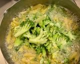 鍋ひとつ🥦ブロッコリーパスタ作り方3写真