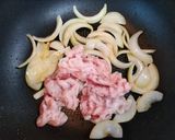 簡単昼食！小松菜蛸豚肉の海の家風焼きそば作り方10写真