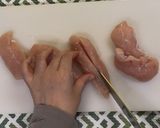 【ささ身のスティック竜田】お弁当おかず作り方1写真