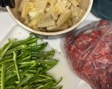青椒肉絲風作り方1写真