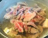 すき焼きのタレで牛すじの甘辛煮作り方2写真