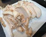 レモンがさわやかな鶏ハムとセロリのマリネ作り方4写真