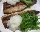 さっぱり爽やか✨️サバの塩焼きおろし大葉添え作り方3写真