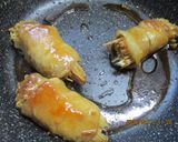 甘ダレえのき肉巻きおかず😋♪作り方4写真