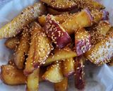 揚げ焼きで大学いも作り方6写真