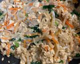 豆腐とつきこんにゃくのシーチキンの炒め物作り方5写真