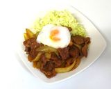 カレー粉マシマシ☆スパイシーラム玉&温玉作り方5写真