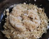ごぼうの風味で美味★鶏ごぼうチャーハン作り方4写真