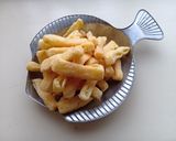 レンジで簡単☆サックサク油揚げチップス作り方3写真