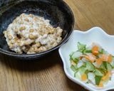 刻みぬか漬けの納豆ご飯作り方4写真