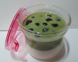 ♬ブルーベリーの抹茶＆ヨーグルトゼリー♬作り方5写真