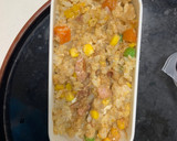 全てレンジさっぱり洋風梅ウスター炒飯弁当作り方13写真