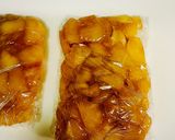 食パン型で♪アップルリング風ちぎりパン作り方1写真