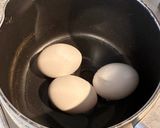 簡単ゆで卵(半熟)作り方2写真