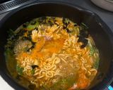 背徳飯！夜に食べたい辛ラーメン作り方4写真