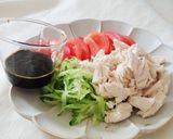 鶏ささ身の味噌棒々鶏作り方6写真