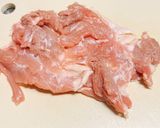 鶏肉とズッキーニの和風パスタ作り方1写真