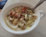 レンジで作るオートミールの朝ご飯作り方9写真