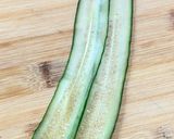 きゅうりで巻く鶏むね＆梅の彩り和風ロール作り方8写真
