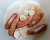 時短簡単夕飯！小松菜入り中華風ポトフスープ作り方7写真