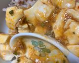 簡単　麻婆豆腐丼作り方8写真