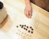 ほぼホームベーカリーで♪猫のちぎりパン作り方16写真