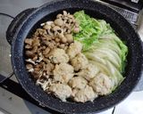 鶏肉団子と白菜のお鍋作り方7写真
