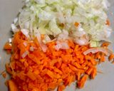 木綿豆腐と鶏ミンチで炒り豆腐♪作り方1写真