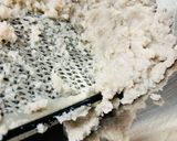 出汁味😻もやしとれんこんのお好み焼き風作り方1写真