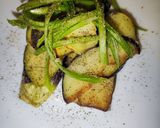 茄子薄揚げの出汁割りポン酢仕立て作り方5写真