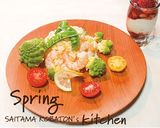 春野菜とエビのレモン風味ミルクリゾット作り方8写真