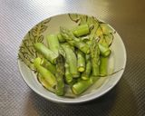 大あさりとアスパラガスの酒蒸し作り方2写真