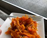 にんじんとサバ缶のペペロンチーノ作り方7写真