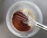 混ぜて焼くだけ☆ふんわり餡子ブラウニー。作り方3写真