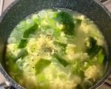 5分で完成⭐︎ふんわり卵スープ作り方6写真
