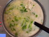 豆苗とろろスープ