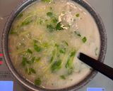 豆苗とろろスープ作り方3写真
