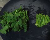 ５分で完成！時短簡単☆菜花の塩昆布和え作り方1写真