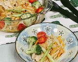 レンジで!豚えのきの温野菜サラダ風作り方9写真