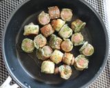 ウインナーin竹輪の揚げない磯辺揚げ。作り方6写真