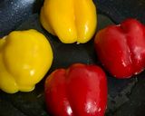 パプリカの肉詰め作り方5写真