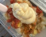 ワンパンで作る！明太ポテトチーズフォカッチャ作り方2写真