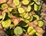 鶏もも肉と胡瓜のねぎ塩炒め⭐︎作り置き作り方6写真