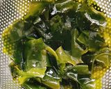 簡単☆キャベツとわかめのレンチン酢の物作り方1写真