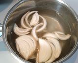 あおさと新玉ねぎのお味噌汁作り方2写真