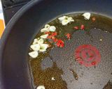菜の花・じやこ・ベーコンのペペロンチーノ作り方2写真