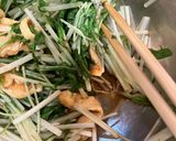 水菜と油揚げのお浸しとお吸い物👉一度に2品作り方3写真