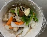 肉無豆腐簡単黒酢ラタトゥイユ味野菜炒作り方13写真