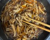 簡単　鶏むね肉の和風きのこあんかけ作り方4写真