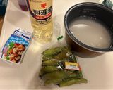 簡単　そら豆ごはん作り方1写真